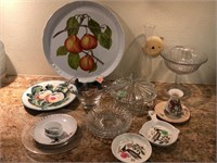 Assorted dishes and glassware