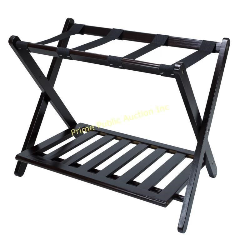 Casual Home $55 Retail Luggage Rack, Espresso