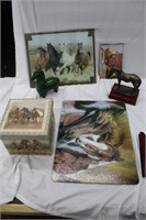 HORSE CUTTING BOARDS AND OTHER ITEMS