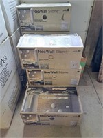 8 boxes of Neo Wall Stone. Great for a home