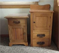 2- antique nightstands