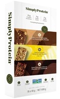 15-Pk SimpleProtein Plant Based Protein Bars