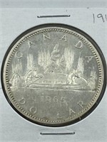 1965 CANADA SILVER DOLLAR