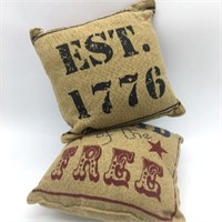 Set of Patriotic Pillows