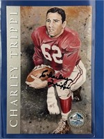 CHARLEY TRIPPI AUTOGRAPHED HALL OF FAME SIGNATURE