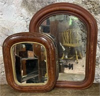 Two Antique Mirrors