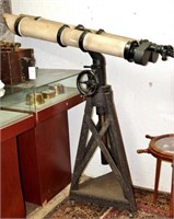 WWII Zeiss Ship's turret Binoculars on Stand
