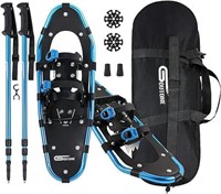 Lightweight Snowshoes with Poles