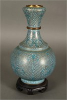 Chinese Cloisonné Vase,