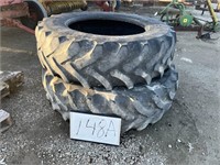 (2) 420/85R34 Tires