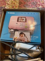 Canon Selphy cp760.  Compact Photo printer in