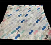 Bow tie Hand Stitched Quilt