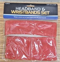 New 3piece headband & wristband set