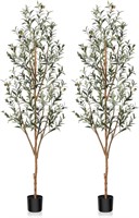 2PK 6' Kazeila Artificial Olive Tree