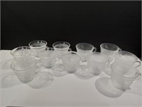 Eleven Punch Bowl Cups