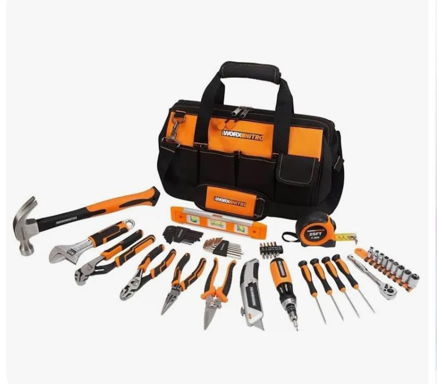 Worx Nitro Professional 53pc Tool Set