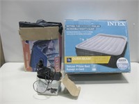 Two Intex Inflatable Beds W/Air Pump