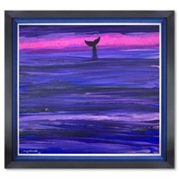 Wyland, Framed Original Painting on Canvas, Hand S