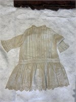 Antique White Cotton Child's Dress