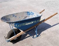 Jackson 6 cubic foot steel tub wheelbarrow