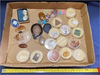 Cabochons, Stones, Carved Items