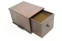 Mahogany Cabinet Drawer for Edison Phonographs