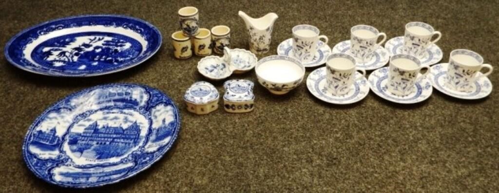 Blue Delft, Dresden Fine Porcelain & More