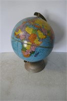 Metal Globe 14"T