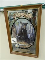 Hamm's American Bear Collection Mirror -