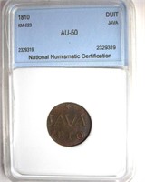 1810 Duit NNC AU50 Java