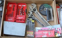 Flat lot to include 12" Craftsman adjustable