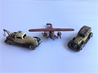 Antique Metal Tootsie Toys