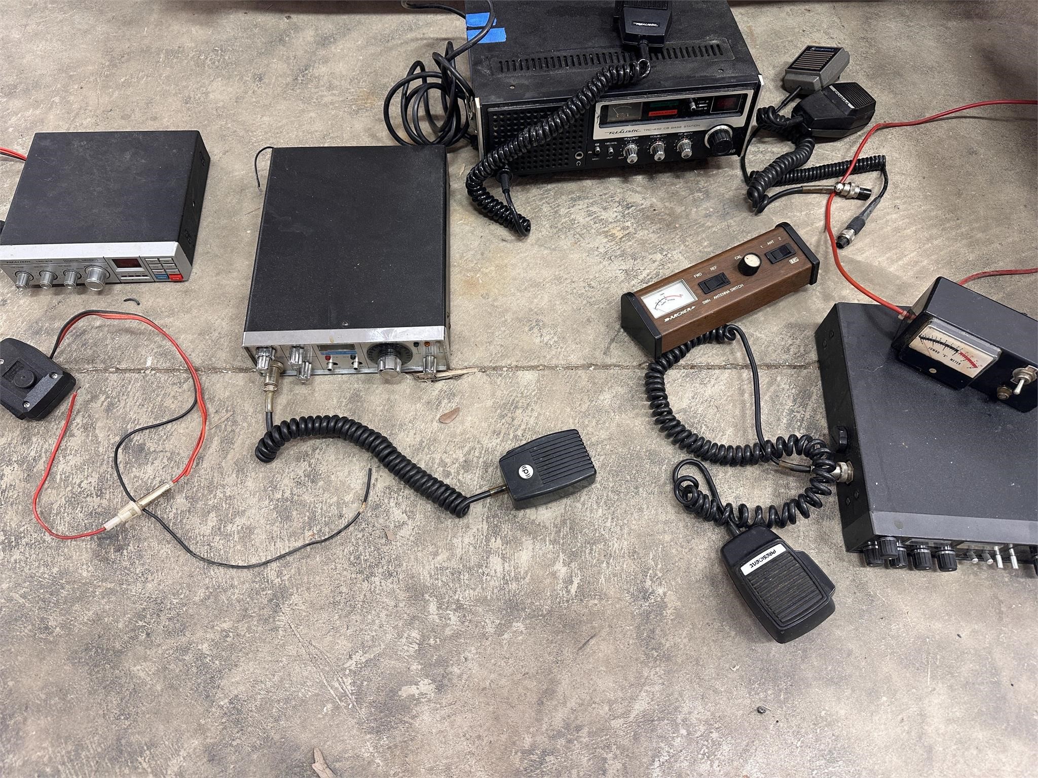 Lot Of CB Radios With Base Station