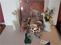 Giraffe Decor lot 4