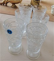 Vintage Clear Glasses