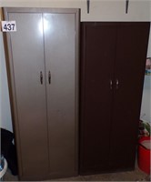 2 Metal Cabinets