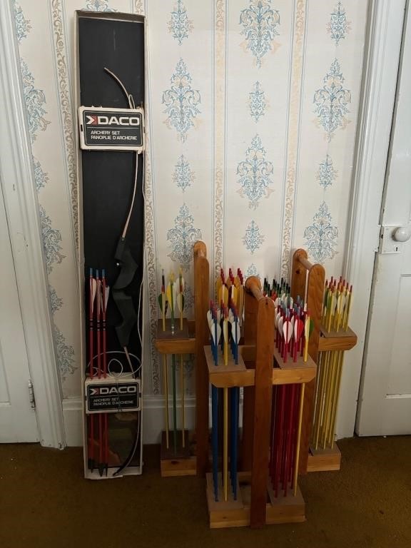 Vintage Daco Archery Set