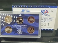 2004 US Mint State Quarter Proof Set