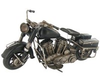 Black Metal Motorcycle approx 7.5x15