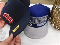 PAIR OF BOSTON RED SOX AND BROOKLYN DODGERS