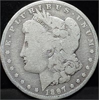 1897-O Morgan Silver Dollar, Better Date