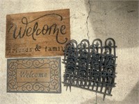 Welcome Mats & Flower Bed Fencing