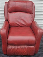 Red manual recliner