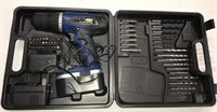 Cordless drill and bits