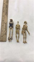 Star Wars battle droids figurines
