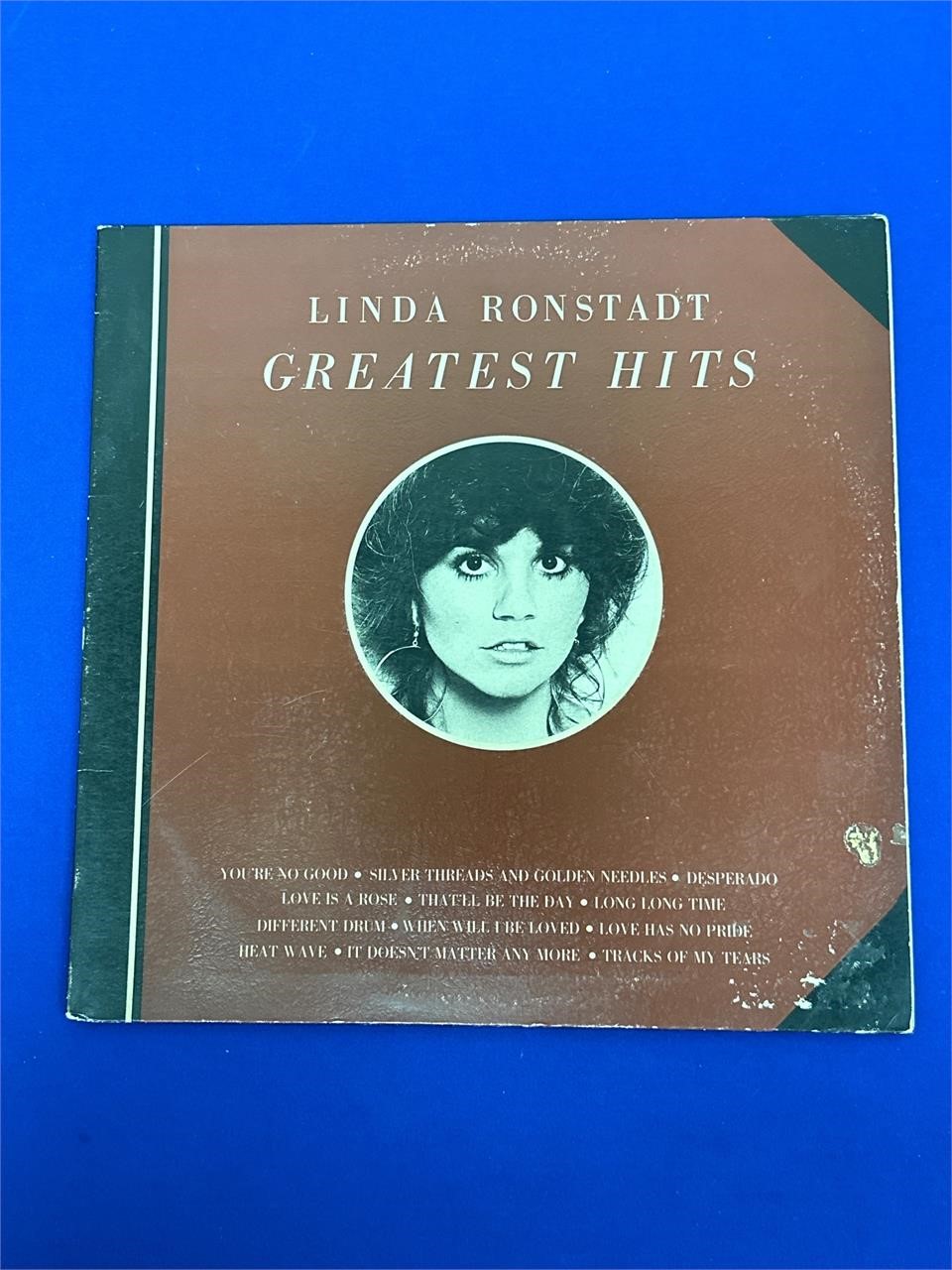 Linda Ronstadt Greatest Hits Vinyl 33 Record