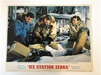 Ice Station Zebra original 1969 vintage lobby card