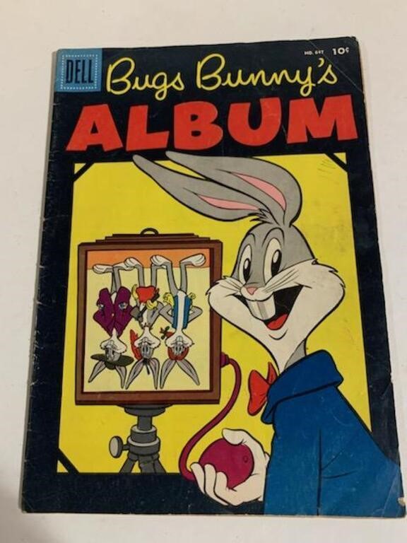 Bugs Bunny album dell 1955 No. 647