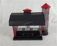 Artline Co. Red Barn Combo Bird Feeder