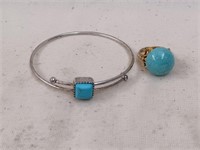 Turquoise? Bracelet & Ring Size 7